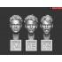 1/35 Bare Heads Set No.2 (6pcs)