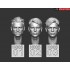 1/35 Bare Heads Set No.2 (6pcs)