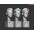 1/35 Bare Heads Set No.2 (6pcs)
