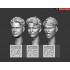 1/35 Bare Heads Set No.2 (6pcs)