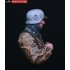 1/10 Waffen-SS Infantryman, Ardennes 1944 Resin Bust