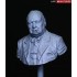 1/10 "Never Surrender" British Prime Minister Winston Churchill Bust