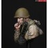 1/10 WWII Young Red Army Infantryman "On The Edge of No Man's Land", Battle of Kursk Bust