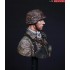 1/10 12th SS Panzer Division "Hitlerjugend" Normandy 1944 Resin Bust