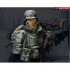 1/10 WWII German MG34 Gunner Confronted w/General Winter, Outskirts of Moscow Bust