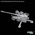 1/35 WWII German Rheinmetall 12.8cm K44 L/55 High Velocity Anti-tank Gun