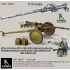 1/16 Antitank Machine Gun Vladimirov KPV-44 on Wheel Mount