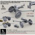 1/16 Antitank Machine Gun Vladimirov KPV-44 on Wheel Mount