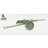 1/16 Antitank Machine Gun Vladimirov KPV-44 on Wheel Mount