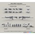 1/35 US Army M4 Carbine w/Rail Interface System With RAS Picatinny Rail Cover