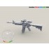 1/35 US Army M4 Carbine w/Rail Interface System With RAS Picatinny Rail Cover