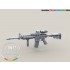 1/35 US Army M4 Carbine w/Rail Interface System With RAS Picatinny Rail Cover