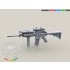 1/35 US Army M4 Carbine w/Rail Interface System With RAS Picatinny Rail Cover