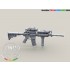 1/35 US Army M4 Carbine w/Rail Interface System With RAS Picatinny Rail Cover