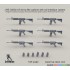 1/35 US Army M4 Carbine w/Rail Interface System Without RAS Picatinny Rail Cover