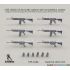 1/35 US Army M4 Carbine w/Rail Interface System Without RAS Picatinny Rail Cover