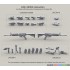 1/35 US Army M4 Carbine w/Rail Interface System Without RAS Picatinny Rail Cover