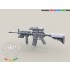 1/35 US Army M4 Carbine w/Rail Interface System Without RAS Picatinny Rail Cover