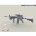 1/35 US Army M4 Carbine w/Rail Interface System Without RAS Picatinny Rail Cover