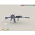 1/35 US Army M4 Carbine w/Rail Interface System Without RAS Picatinny Rail Cover