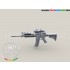 1/35 US Army M4 Carbine w/Rail Interface System Without RAS Picatinny Rail Cover