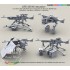 1/35 M240B Spare Barrels, Ammo Boxes, Ammo Belts