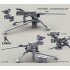 1/35 M2 Browning .50 Cal Machine Gun M3 Tripod w/MK93 HMGMS, NV Sight &DCL401 Dot Sight