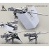 1/35 M2 Browning .50Cal Machine Gun on MK93 Mount w/Bearing Sleeve GPK Shield