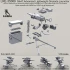 1/35 Mk47 Advanced Lightweight Grenade Launcher/ALGL Striker40 on General Dynamics Tripod