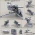 1/35 Mk47 Advanced Lightweight Grenade Launcher/ALGL Striker40 on General Dynamics Tripod