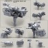 1/35 Mk47 Advanced Lightweight Grenade Launcher/ALGL Striker40 on Vinghog ICSW Mount