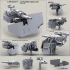 1/35 Mk47 Adv. Lightweight Grenade Launcher Striker40 on Vinghog ICSW Mount&Cuted Shield