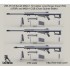 1/35 Barrett M82A1 .50 Caliber Long Range Sniper Rifle (LRSR) and M82A1 CQB