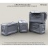 1/35 WWII US Army .50 M2 Ammunition Ammo Box - Closed (6pcs)