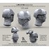 1/35 Ops Core Helmet Set without Head (6 sets)