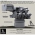 1/35 FLW 200 Eernbedienbare Waffenstation w/GMG 40mm H&K Grenade Launcher on High Turret