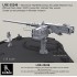 1/35 WWII M2HB Browning .50 Calibre Machine Gun w/o Flash Hider in Korean War,Vietnam War