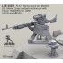 1/35 M240G on Platt Swing Mount w/US Marine Corps Medium MG w/Trijicon TA648MGO for LAV-25
