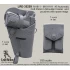 1/35 M1911 - M1911A1 .45 Automatic Colt Pistol in Shoulder Holster & Pouches w/Spare Mags
