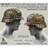1/35 German Steel Helmets M42-Stahlhelm 42 w/Bread Bag Strap&Chiken Wire Camo Base Type IV