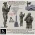 1/35 US Army Special Forces Gunner (1 figure w/2 heads) & Heavy Weapon Mount