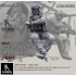1/35 MH-6 SOF Helicopter Assault Team Operator #5 for Kitty Hawk Little Bird kit #KH50004