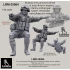 1/35 Russian Commander In Modern Infantry Combat Gear System Set 17. Reversible Camo Suit