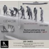 1/144 Soviet Submarine Crew Loading the Torpedo set #1 (7 figures)