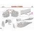 1/32 Ansaldo Balilla in Italian Service Full 3D-Printed kit