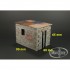 1/35 Little Hut with Concrete Blocks (90x60x65mm)