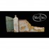 1/35 Wall with Wooden Door (Length: 18.5cm, Height: 8cm)