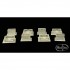 1/35 Plastic Crates (4pcs: 15x10x9mm, 4pcs: 18x18x6mm)