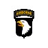 1/35 US 101st Airborne Division Plate