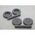 1/35 Panhard 178 Pan-Pan Sagged Wheels for ICM kits